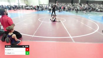 75-B lbs Quarterfinal - Bryce Dulin, Virginia Slaughter House vs Theo Lloyd, Upper Dublin Youth Wrestling