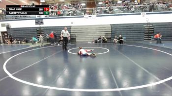 45 lbs Cons. Round 3 - Barrett Tullis, Treasure Valley Wrestling Club vs Silas Hale, Snake River Wrestling Club