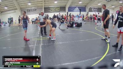 135 lbs Semis (4 Team) - Liem Pritchard, Spartans vs Tanner Thatcher, WPI Tech Attack