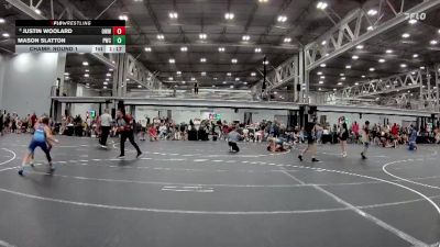 126 lbs Champ. Round 1 - Justin Woolard, OTM Walter?s Wrestling vs Mason Slatton, Prime Wrestling Club