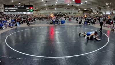 113 lbs Semis & 1st Wb (8 Team) - Jose Cordero, Cleveland High School vs Bryson Church, Dobyns Bennett High School