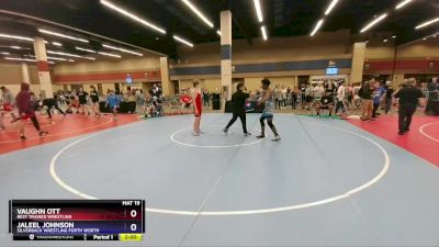 150 lbs Cons. Round 4 - Vaughn Ott, Best Trained Wrestling vs Jaleel Johnson, Silverback Wrestling Forth Worth