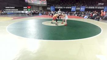 Boys 2A 190 lbs Cons. Round 5 - Aiden Eagle, Marysville Pilchuck vs Steven Morales, Marysville Pilchuck