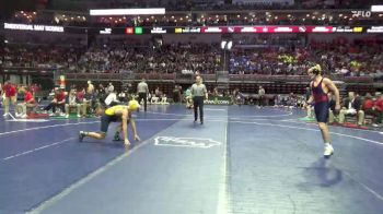 1A-157 lbs Champ. Round 1 - Jaxon Gordon, Riverside, Oakland vs Lucas Pelleymounter, Ogden