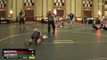 75 lbs Finals (8 Team) - Blake Rowles, MHWC vs Gavin Fernald, Armory WA Red