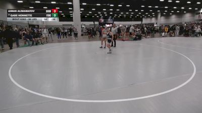 96 lbs Cons. Rd Of 32 - Aiman Alimamatov, Built By Brunson Wrestling vs Gabe Honnette, Flat Earth Wrestling Club