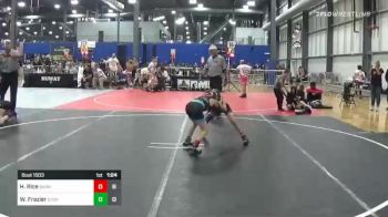 62 lbs Rr Rnd 3 - Hogan Rice, Barn Boys vs Weston Frazier, Storm Wrestling