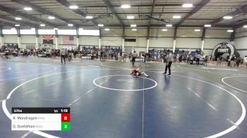 57 lbs Rr Rnd 2 - Roki Mondragon, Ravage WC vs Quade Gustafson, Badlands Elite