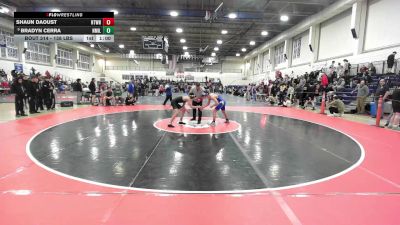 138 lbs Consi Of 8 #2 - Shaun Daoust, Newtown vs Bradyn Cerra, New Milford