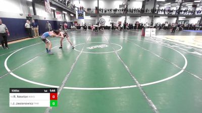 106 lbs Consi Of 8 #2 - Robby Newton, Mayo Quanchi vs Jack Jasionowicz, Pmrwa