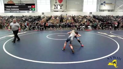 66 lbs Quarterfinal - Paul Farrugia, VHW Club vs Frank Robert, Cobleskill CR Dawgs Wrestling