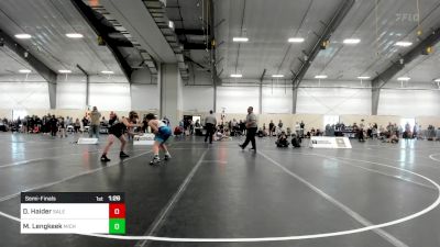 127 lbs Semifinal - Dawson Haider, Salem Elite Mat Club vs Murphy Lengkeek, Michigan Premier WC