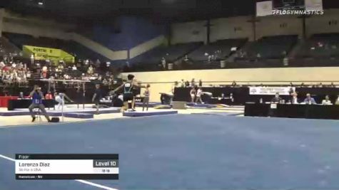 Lorenzo Diaz - Floor, Go For It USA - 2021 USA Gymnastics Development Program National Championships