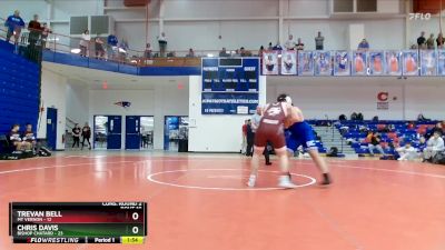 215 lbs Semis & Wb (16 Team) - Chris Davis, Bishop Chatard vs Trevan Bell, Mt Vernon