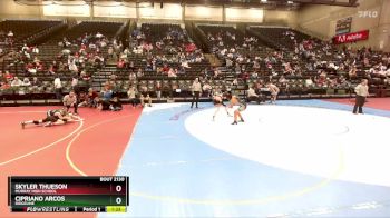 147 lbs Cons. Round 1 - Skyler Thueson, Murray High School vs Cipriano Arcos, Ridgeline