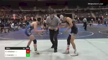 106 lbs Consi Of 16 #2 - Kai Villasenor, Silverback Wc vs Connor Everetts, Salem Elite