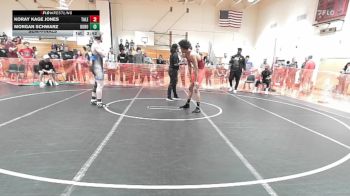 165 lbs Semifinal - Koray Kage Jones, Talents Wrestling Club vs Morgan Schwarz, Duro Wrestling Club