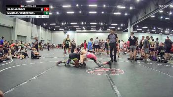 108 lbs Quarterfinals (8 Team) - Immanuel Vanderpool, Pedraza vs Isaac Apodaca, Washington Dual Team
