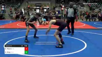 119 lbs Consolation - Sean Moore, Warner Youth vs Esiah King, Mojo Grappling