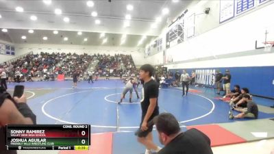 175 lbs Cons. Round 2 - Sonny Ramirez, Valley View High School vs Joshua Aguilar, Friendly Hills Wrestling Club