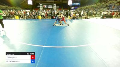 126 lbs Rnd Of 128 - Ty Reeves, CO vs Logan Schwanz, MN