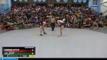 138 lbs Quarterfinal - Cael Moyer, Lake Forest H S vs Cameron Cataldi, Caesar Rodney H S