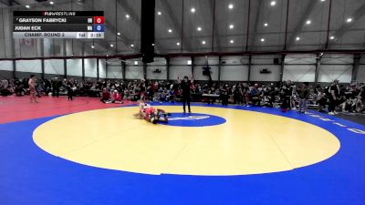 Junior Boys FS - 165 lbs Champ. Round 2 - Grayson Fabrycki, OR vs Judah Eck, WA