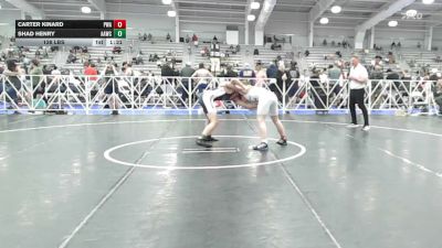 138 lbs Rr Rnd 2 - Carter Kinard, Parabellum Mambas - HSB vs Shad Henry, All American Wrestling Club - HSB