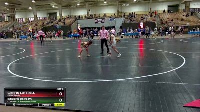 75 lbs Cons. Semi - Parker Phelps, Cookeville Wrestling Club vs Griffin Luttrell, Eagle Talon