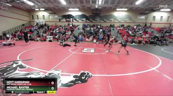 113 lbs Quarterfinal - Hoyt Harshman, Mat Demon Wrestling Club vs Michael Baxter, Punisher Wrestling Company
