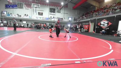 43 lbs Consolation - Jett Hamm, Pocola Youth Wrestling vs Ross Richards, Roland Youth League Wrestling