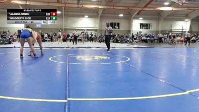 140 lbs Quarterfinal - Alanna Smith, Olentangy Orange vs Bridgette Rice, St. Johns Jr. High School High And High School