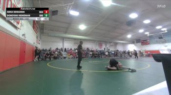 132 lbs Cons. Round 2 - Kenji Edwards, Dolores vs Donovan Heineman, Sargents
