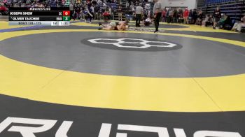 175 lbs Champ. Round 1 - Oliver Taucher, Franklin vs Joseph Shew, Columbia City