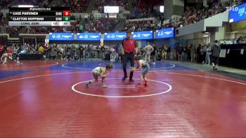 68 lbs Cons. Semi - Clayton Hoffman, Mine Yard Dogs Wrestling Club vs Case Parvinen, Mine Yard Dogs Wrestling Club