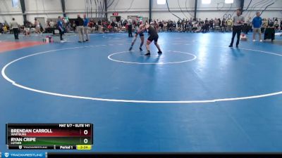 Elite 141 lbs Cons. Round 4 - Ryan Cripe, Luther vs Brendan Carroll, Wartburg