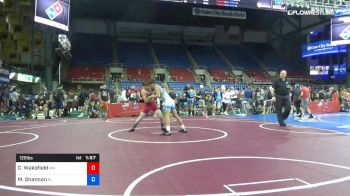 126 lbs Cons 64 #2 - Connor Wakefield, Minnesota vs Michael Shannon, Florida