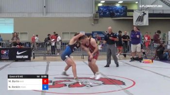 60 kg Consi Of 8 #2 - Matthew Berlin, Rabid Dawg vs Nathaneal Rankin, River Valley Wrestling Club