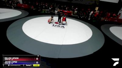 125 lbs Round 1 (10 Team) - Dillon Lipson, SAWA-GR vs Jacob Lopez, TCWA-GR