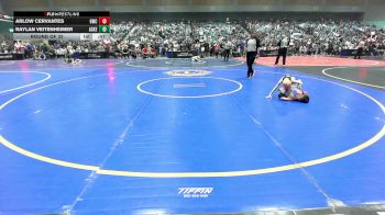 46 lbs Round Of 32 - Arlow Cervantes, Grizzly Wrestling Club vs Raylan Veitenheimer, Askeo International Matclub