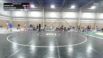 69 kg Rr Rnd 3 - Michael Turi, Mat Assassins Black - HSE vs Justin Wardlow, Roundtree Wrestling Academy 1 - HSE