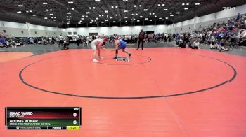190 lbs 1st Place Match - Isaac Ward, Fort Osage vs Adonis Bonar, Creighton Preparatory School