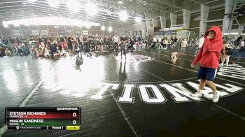 80 lbs Quarterfinals (8 Team) - Stetson Richards, Champions vs Mason Sandness, Ravage