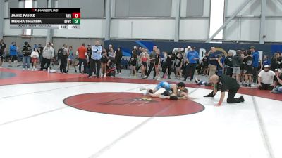85 lbs Champ. Round 1 - Megha Sharma, Bonners Ferry Wrestling Club vs Jamie Pahre, Ascend Wrestling Academy