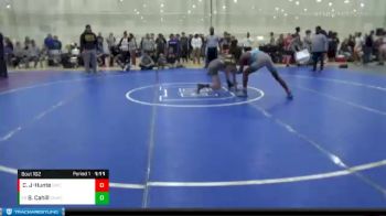 141 lbs Champ. Round 1 - Brayden Cahill, Great Neck Wrestling Club vs Christian Johnson-Hunte, Gunston Wrestling Club