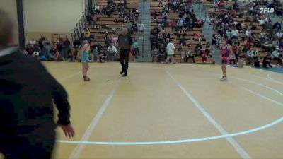 80 lbs Semifinal - Sadie Yang-Elson, Summit Wrestling Academy vs Evelynn Burgess, Chippewa Elite