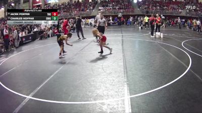 53 lbs Champ. Round 1 - Jacek Porter, Trojan Wrestling Club vs Charles Hofpar, East Butler Wrestling Club