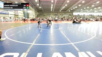 65 lbs Rr Rnd 2 - Hunter Vermeulen, Grit Mat Club Blue vs Edward Lee, Broad Axe White