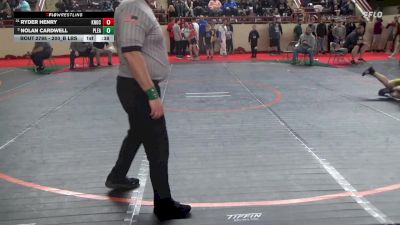 200_B lbs Consi Of 8 #2 - Ryder Henry, Knoch vs Nolan Cardwell, Pleasant Valley