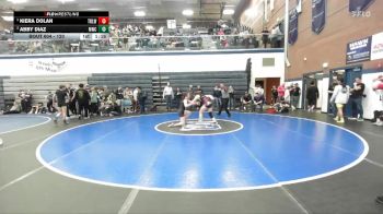 120 lbs Round 1 - Abby Diaz, Middleton Wrestling Club vs Kiera Dolan, Team Real Life Wrestling